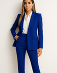 Delphine Tailored Blazer & Trousers Suit Set