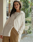 Halen Classic Knit Button Cardigan