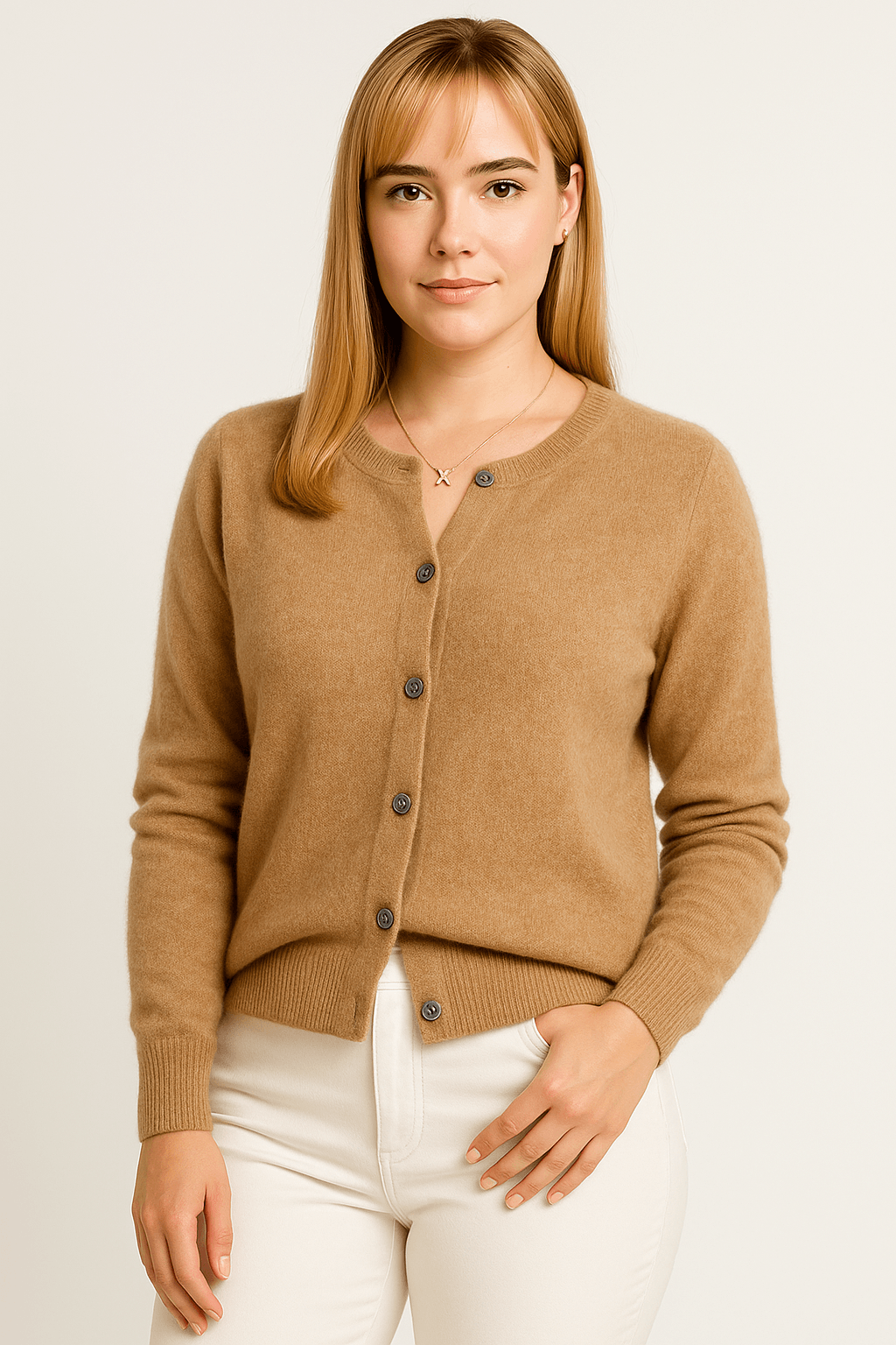 Elena Merino Wool Cardigan