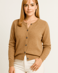Elena Merino Wool Cardigan