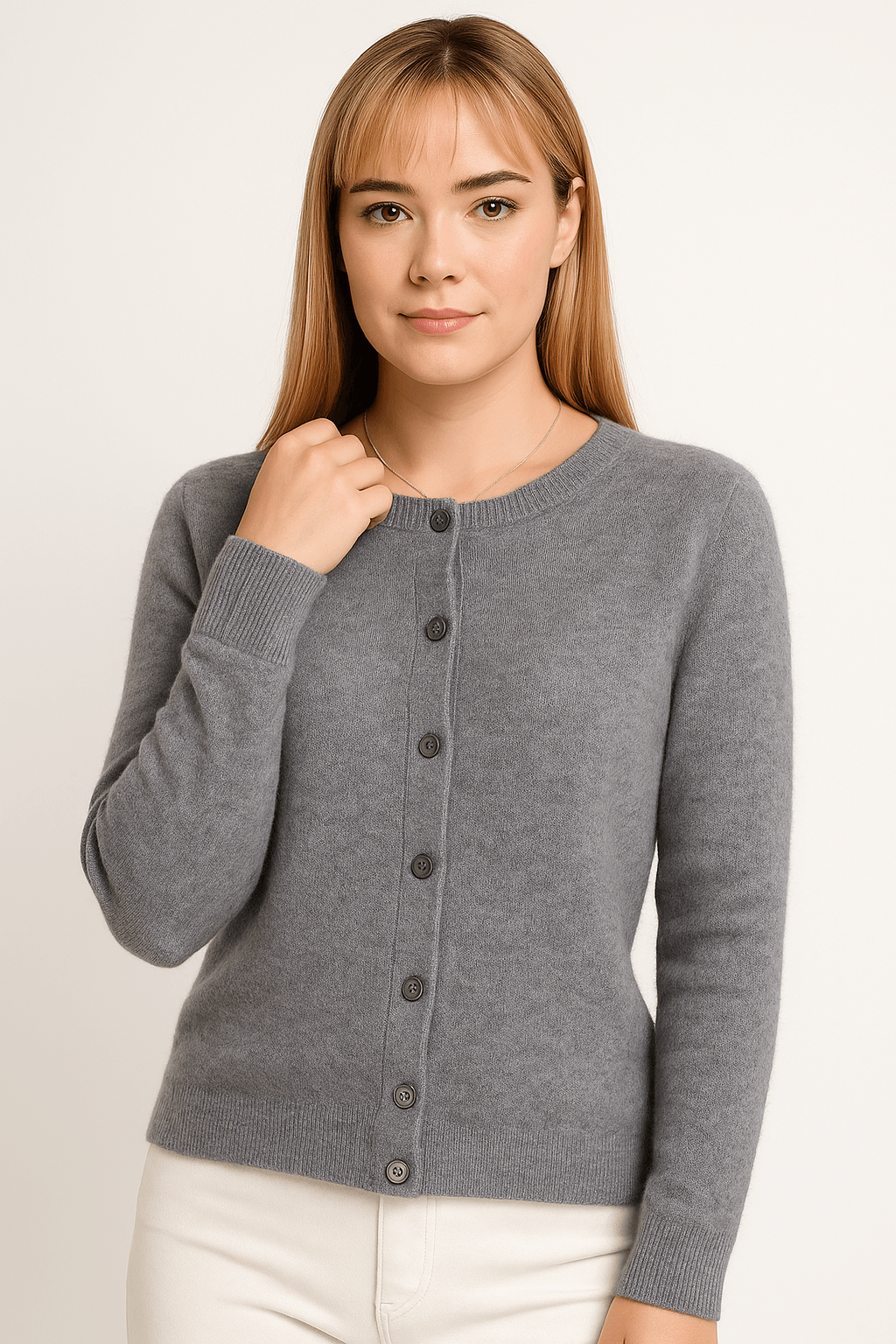 Elena Merino Wool Cardigan