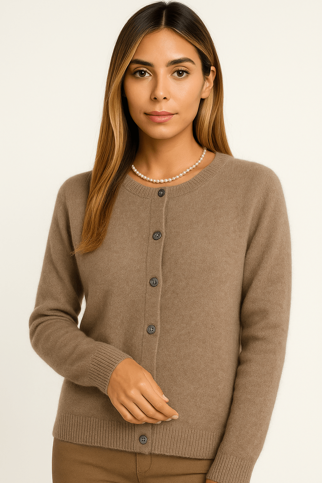 Elena Merino Wool Cardigan