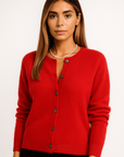 Elena Merino Wool Cardigan