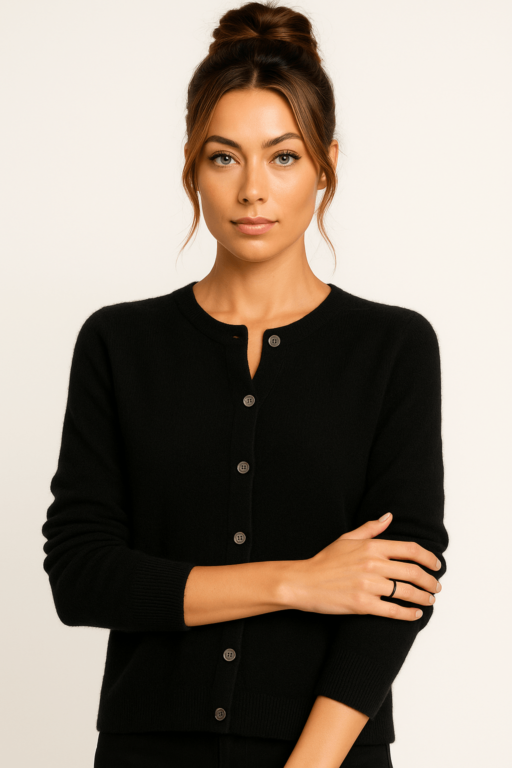 Elena Merino Wool Cardigan