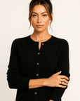 Elena Merino Wool Cardigan
