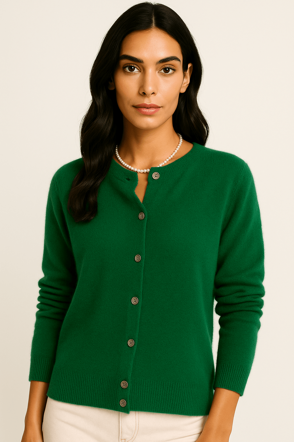 Elena Merino Wool Cardigan