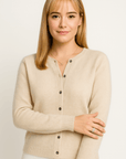Elena Merino Wool Cardigan