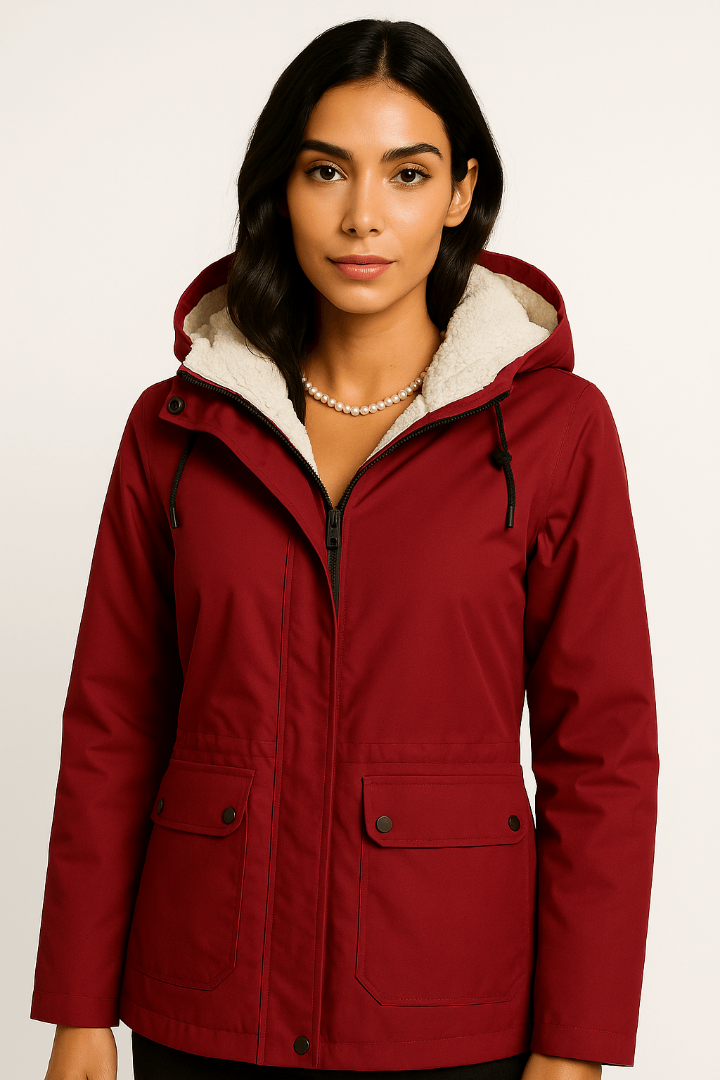 Elizabeth Waterproof Hooded Jacket