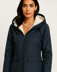 Elizabeth Waterproof Hooded Jacket