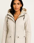 Elizabeth Waterproof Hooded Jacket