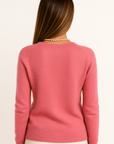 Éloise Cashmere V-Neck Sweater