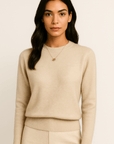 Émilise Wool Knit Pullover