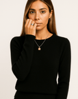 Émilise Wool Knit Pullover
