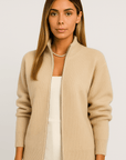 Evelyn Prestige Wool Zip-Up