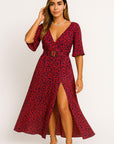 Isla Tiered Boho Maxi Dress