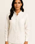 Jennie Draped Elegance Blouse