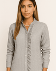 Jennie Draped Elegance Blouse