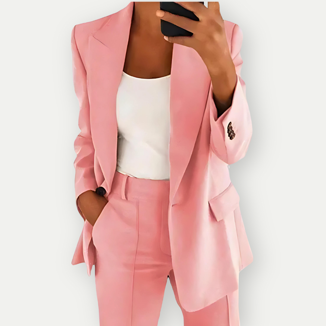Mirella Tailored Blazer &amp; Trousers Set