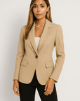 Liora Tailored Lapel Blazer for Women