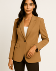 Liora Tailored Lapel Blazer for Women