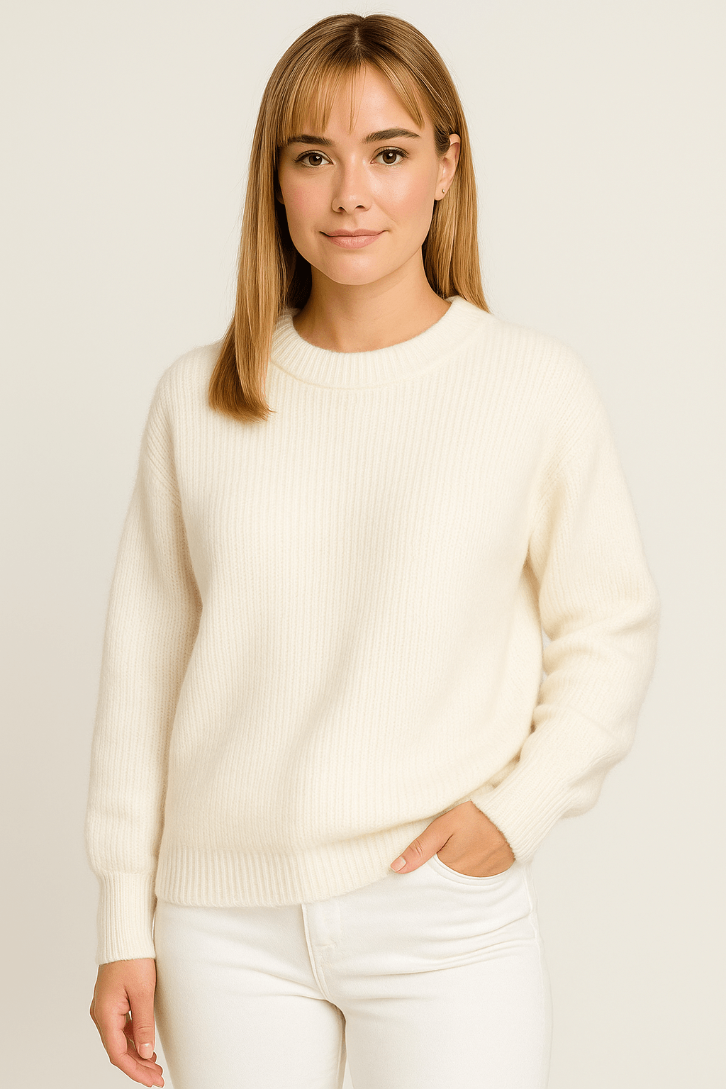 Lorène Relaxed Knit Sweater