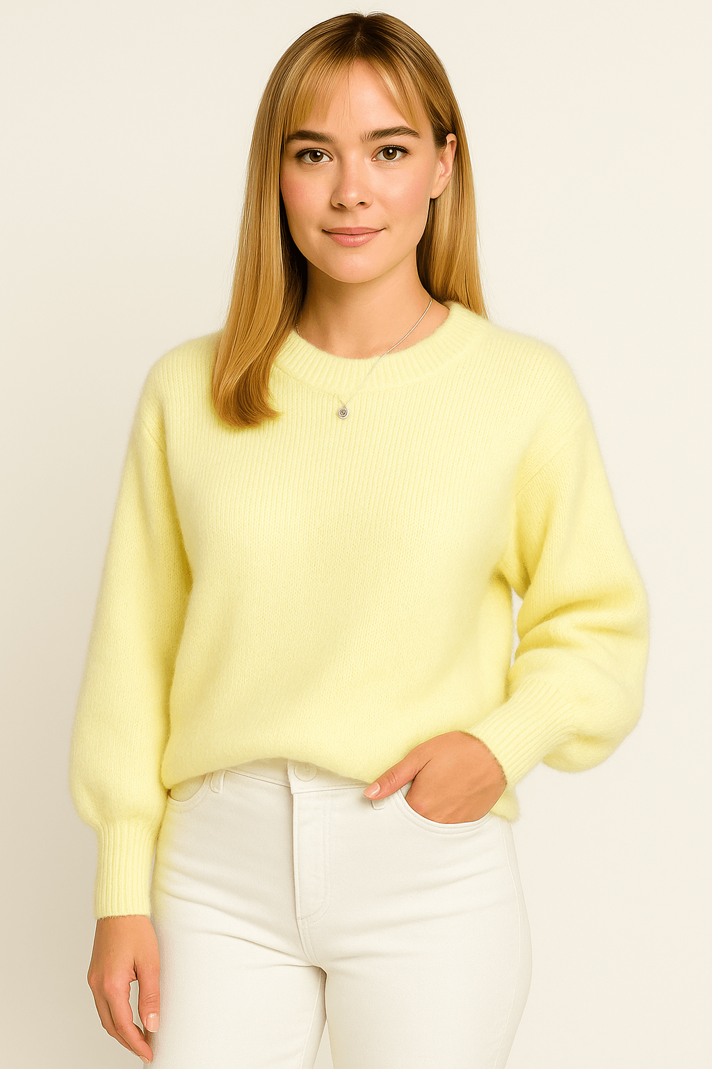 Lorène Relaxed Knit Sweater