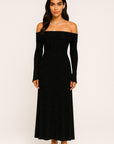 Lunara Sequin Off-Shoulder Maxi Dress