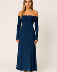 Lunara Sequin Off-Shoulder Maxi Dress