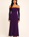 Lunara Sequin Off-Shoulder Maxi Dress