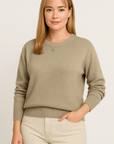 Maelis Oversized Crew Knit