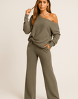 Mila Off-Shoulder Lounge Set