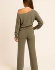 Mila Off-Shoulder Lounge Set