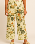 Nara Viscose Wide-Leg Trousers
