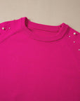 Noelle Pearled Raglan Sweater