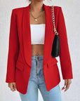Renée Tailored Blazer with Clean Silhouette