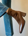 Sorelle Spliced Suede Boots