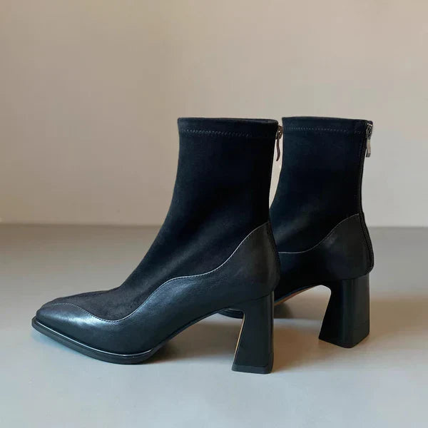 Sorelle Spliced Suede Boots