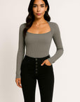 Premium Knit Classic Top