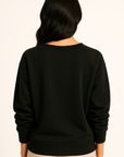 Renna Oversized High-Collar Hoodie