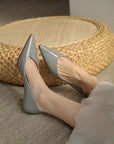 Pelle Kitten Heels
