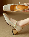 Elana Block Heels