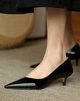 Pelle Kitten Heels