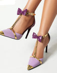 Danica Radiant T-Strap High Heels