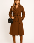Sabina Double-Breasted Wool Coat