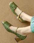 Elana Block Heels