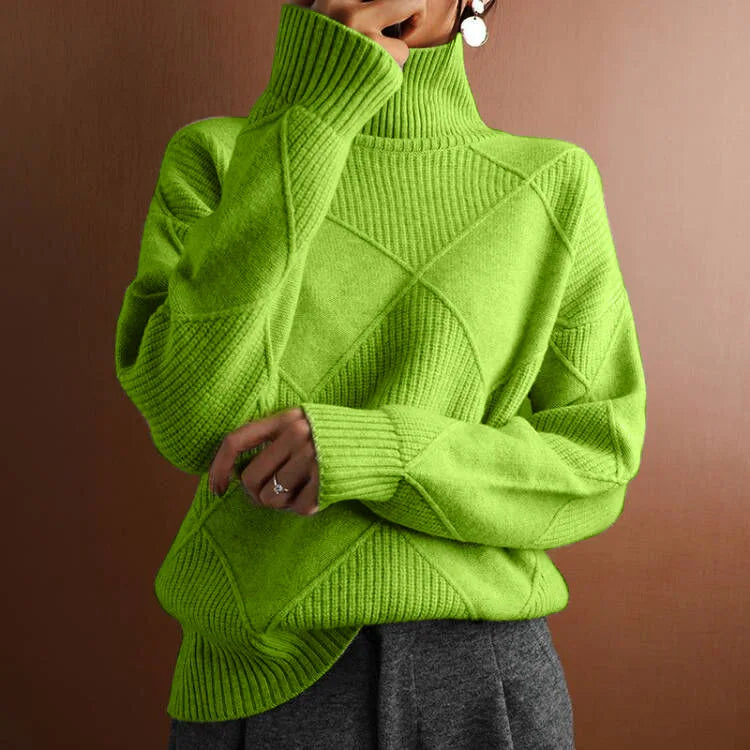 Ava Cozy Knit Pullover Sweater