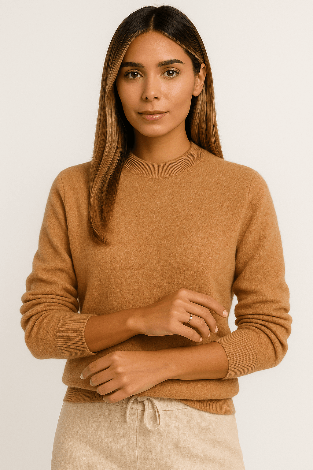 Selene Cashmere Knit Sweater