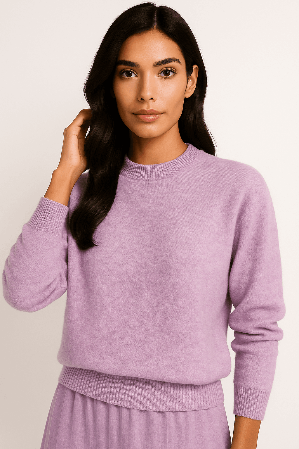 Selene Cashmere Knit Sweater