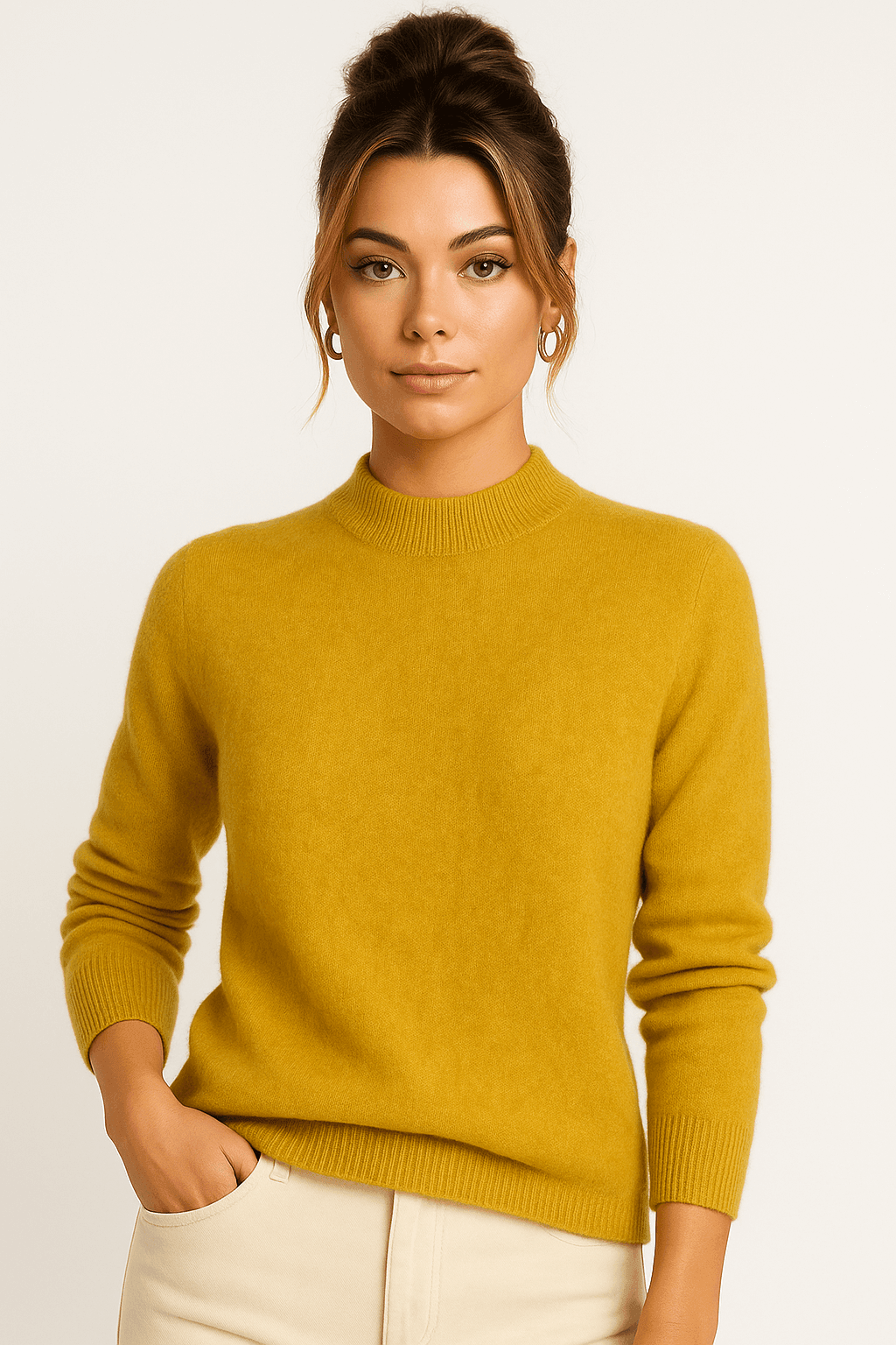 Selene Cashmere Knit Sweater
