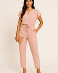 Serena Belted Wide-Leg Jumpsuit